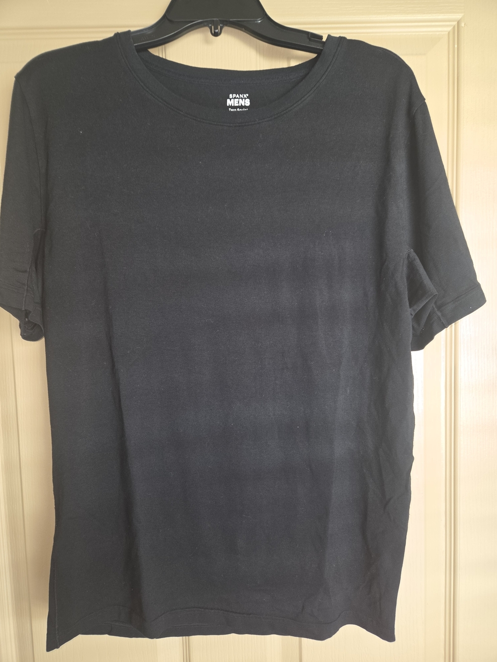 SPANX Men’s Black Short Sleeve Crew T-Shirt